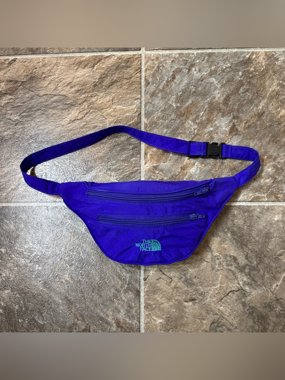 Vtg The North Face Waist Pack Fanny Pack Bag Purple Womens